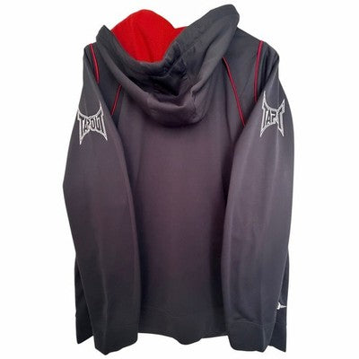 Tapout MMA Full Zip Hoodie Mens 2XL Gray Red - product photo 3