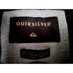 Quiksilver Full Zip Knit Hoodie Mens XL Gray - product photo 3
