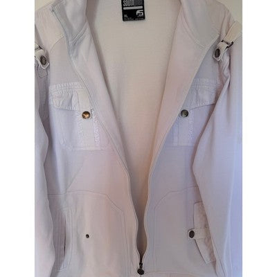 Southpole Jacket Mens XL White Full Zip Utility Pocket Streetwear - product photo 4