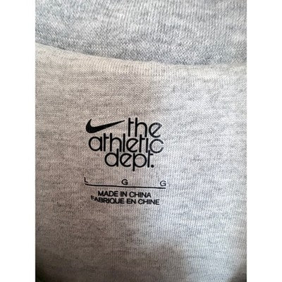 Nike Athletic Dept Padded Vest Womens Large Gray Swoosh - product photo 3
