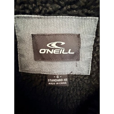 O'Neill Sherpa Trucker Jacket Mens S Gray Fleece - product photo 3
