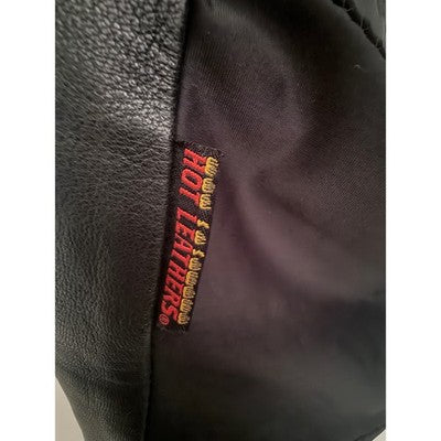Hot Leathers Leather Vest Womens Large Black Biker - product photo 5