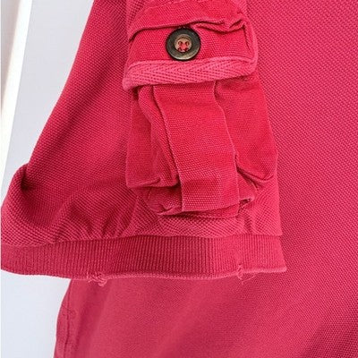 Polo Ralph Lauren Polo Shirt Mens XL Red Custom Fit Pony Logo - product photo 5