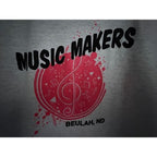 Screen Stars Best Single Stitch Music Makers Beulah ND Graphic Tee Mens Med Gray - product photo 4