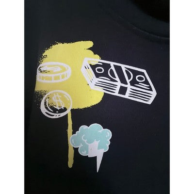 Civilized Graphic Hoodie Mens 2XL - product photo 5