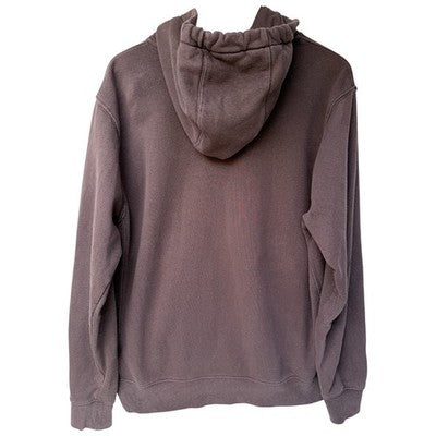 Nike Hoodie Mens Large Brown Pullover Swoosh Sweatshirt Fleece Casual - product photo 2
