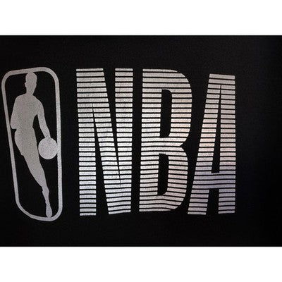 NBA Hoodie Mens Large Black Logo Pullover Basketball Sweatshirt Athletic - product photo 5