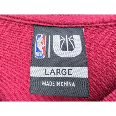 Cleveland Cavaliers Sweatshirt Mens Large NBA Basketball Graphic Crewneck Red - product photo 3