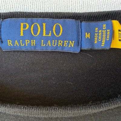 Polo Ralph Lauren Alpine World Cup Racing Shirt Mens M Black Ski Graphic Long - product photo 3