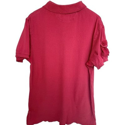 Polo Ralph Lauren Polo Shirt Mens XL Red Custom Fit Pony Logo - product photo 2