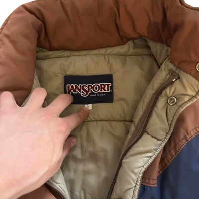 Vintage Jansport Vintage 90s distressed jansport two Large - product photo 2