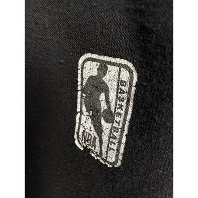 NBA Hoodie Mens Large Black Logo Pullover Basketball Sweatshirt Athletic - product photo 4