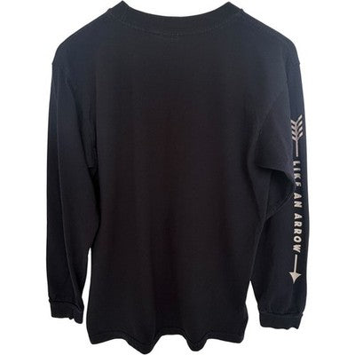 Blackberry Smoke Mens Medium Black Long Sleeve Band T Shirt Bayside USA - product photo 2