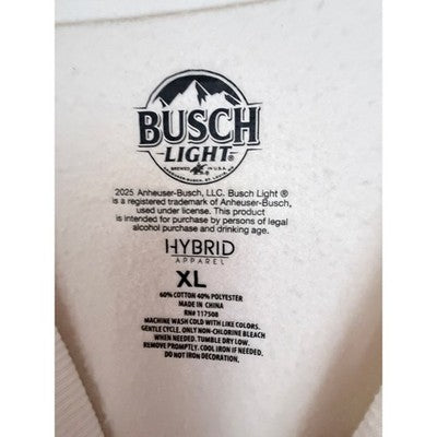Busch Light Racing Crewneck Mens XL - product photo 3