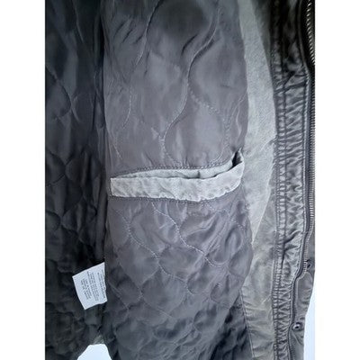 Levi Strauss Military Field Jacket Men Large Olive Green Cotton Full Zip Utility - product photo 6
