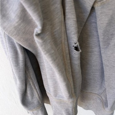 American Eagle Hoodie Mens Medium Gray Logo Pullover Casual Sweatshirt - product photo 4