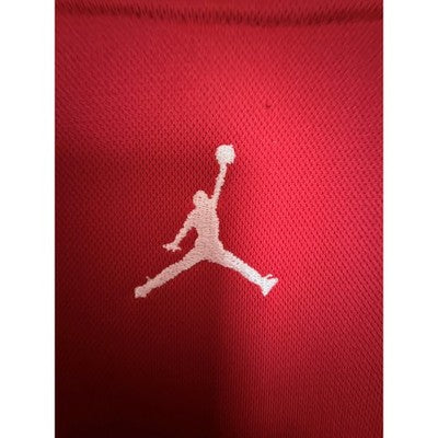 Jordan Full Zip Track Jacket Mens Large Red White Basketball Warm Up Jacket - product photo 8