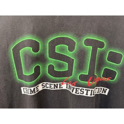 CSI Las Vegas Crime Scene Investigation Graphic T Shirt Mens 2XL TV Show Tee - product photo 3