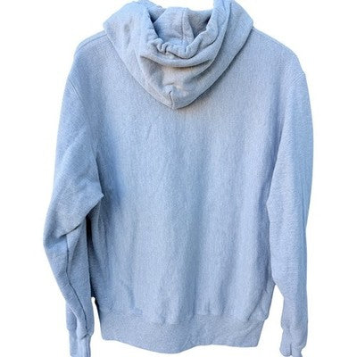 Champion Reverse Weave Hoodie Mens Large Gray Heavyweight Pullover - product photo 2