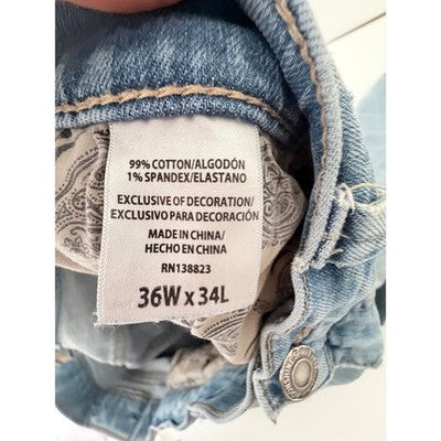 Moonshine Spirit Brad Paisley Jeans Mens 36x34 - product photo 3