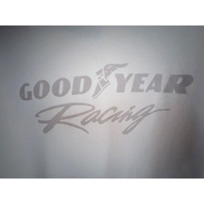 Goodyear Racing Pullover Hoodie Mens Medium Made In USA Cream NWT - product photo 5