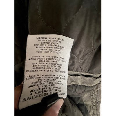 Levi Strauss Military Field Jacket Men Large Olive Green Cotton Full Zip Utility - product photo 10