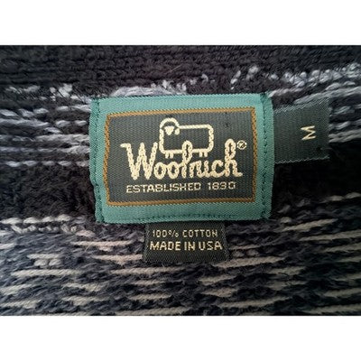 Woolrich Made USA Cotton Cardigan Sweater M - product photo 3