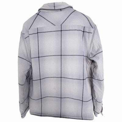 Quiksilver Plaid Quilted Jacket Mens Large - product photo 2
