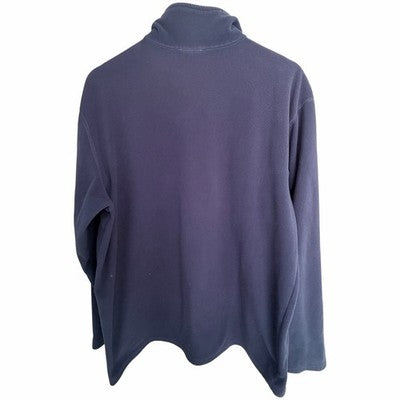 The North Face Mens XL Blue Quarter Zip Fleece Pullover Embroidered Logo - product photo 2