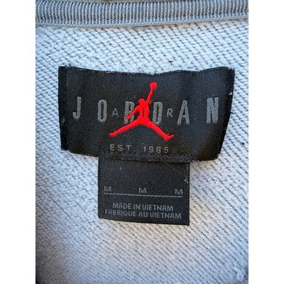 Jordan Breakfast Club Hoodie Mens Medium Gray Pullover Jumpman Sweatshirt - product photo 3