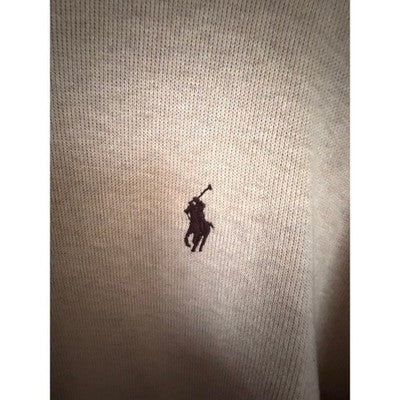 Polo Ralph Lauren Beige Crewneck Sweatshirt Medium - product photo 4