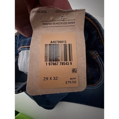 Levi's Superlow Boot Women's Jeans 29x32 Medium Wash Bootcut NWT