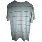 O'Neill Striped Pocket T Shirt Mens Large Aqua Blue - product photo 2