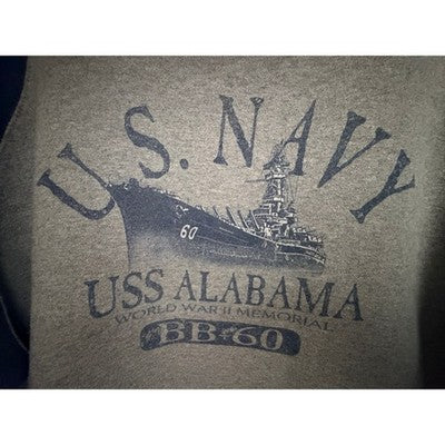 Prairie Mountain USS Alabama Hoodie Mens XXL - product photo 4