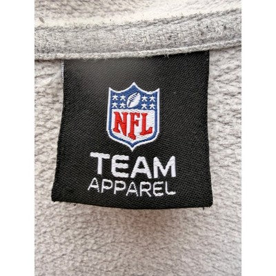 Las Vegas Raiders Hoodie Mens Large Gray NFL Team Apparel AFC West Pullover - product photo 3