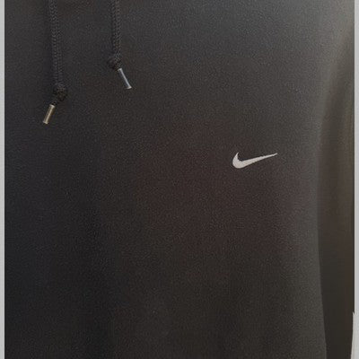 Nike Hoodie Mens Large Black Swoosh Pullover Sweatshirt - product photo 4