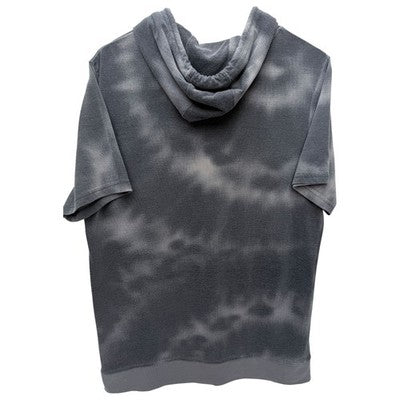 Ecko Unltd Short Sleeve Hoodie Mens Medium Gray Tie Dye Streetwear Rhino Logo - product photo 2