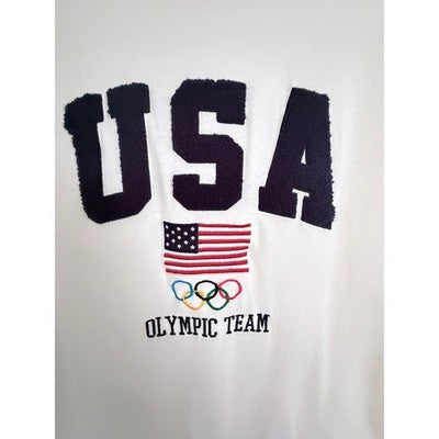 Team USA Olympic Team Graphic T Shirt White Mens XL - product photo 4