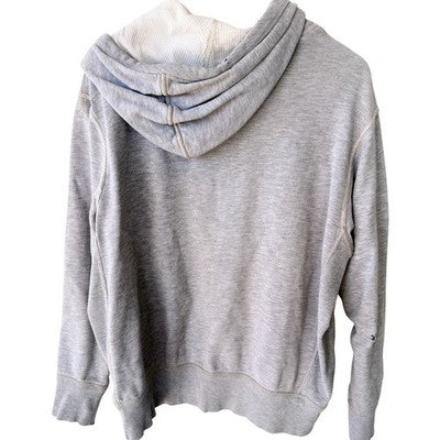 American Eagle Hoodie Mens Medium Gray Logo Pullover Casual Sweatshirt - product photo 2
