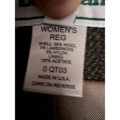 L.L.Bean Wool Blazer Womens 10 - product photo 5