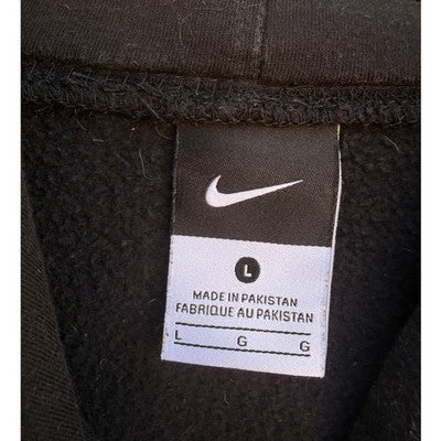 Nike Hoodie Mens Large Black Swoosh Pullover Sweatshirt - product photo 3