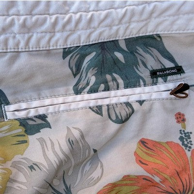 Billabong Board Shorts Mens 30 Floral Surf Swim Trunks Beach Stretch - product photo 5