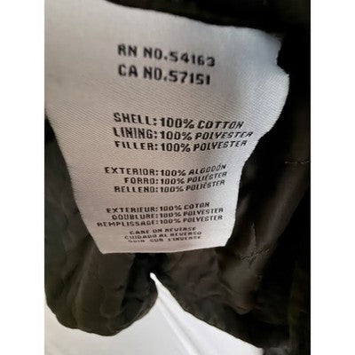 Levi Strauss Military Field Jacket Men Large Olive Green Cotton Full Zip Utility - product photo 9