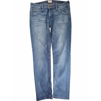 Hudson Bacara Crop Straight Mid Rise Jeans Women's 28 Made USA Stretch Denim - product photo 2