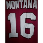 Majestic Joe Montana Hall of Fame San Francisco 49ers Graphic T Shirt Mens L Red - product photo 4