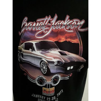 Barrett Jackson 50th Anniversary Scottsdale AZ 2022 Graphic Tee Mens Med Black - product photo 4