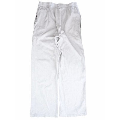 John Galt Womens Medium White Linen Blend Drawstring Wide Leg Pants - product photo 2