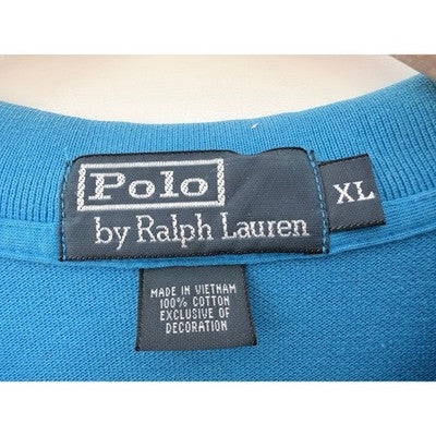 Polo Ralph Lauren Polo Shirt Mens XL Blue Purple Pony Short Sleeve - product photo 3