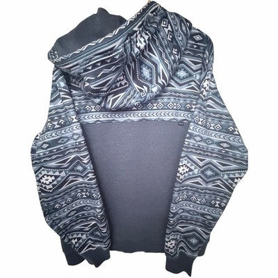 HOOEY Southwest Aztec Hoodie Mens XL - product photo 2