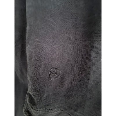 Converse One Star Henley Shirt Womens Medium Black Long Sleeve Casual Top - product photo 5